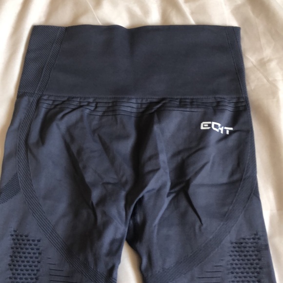 2 for $55 - Highwaisted Laser Cut Leggings - Picture 4 of 8